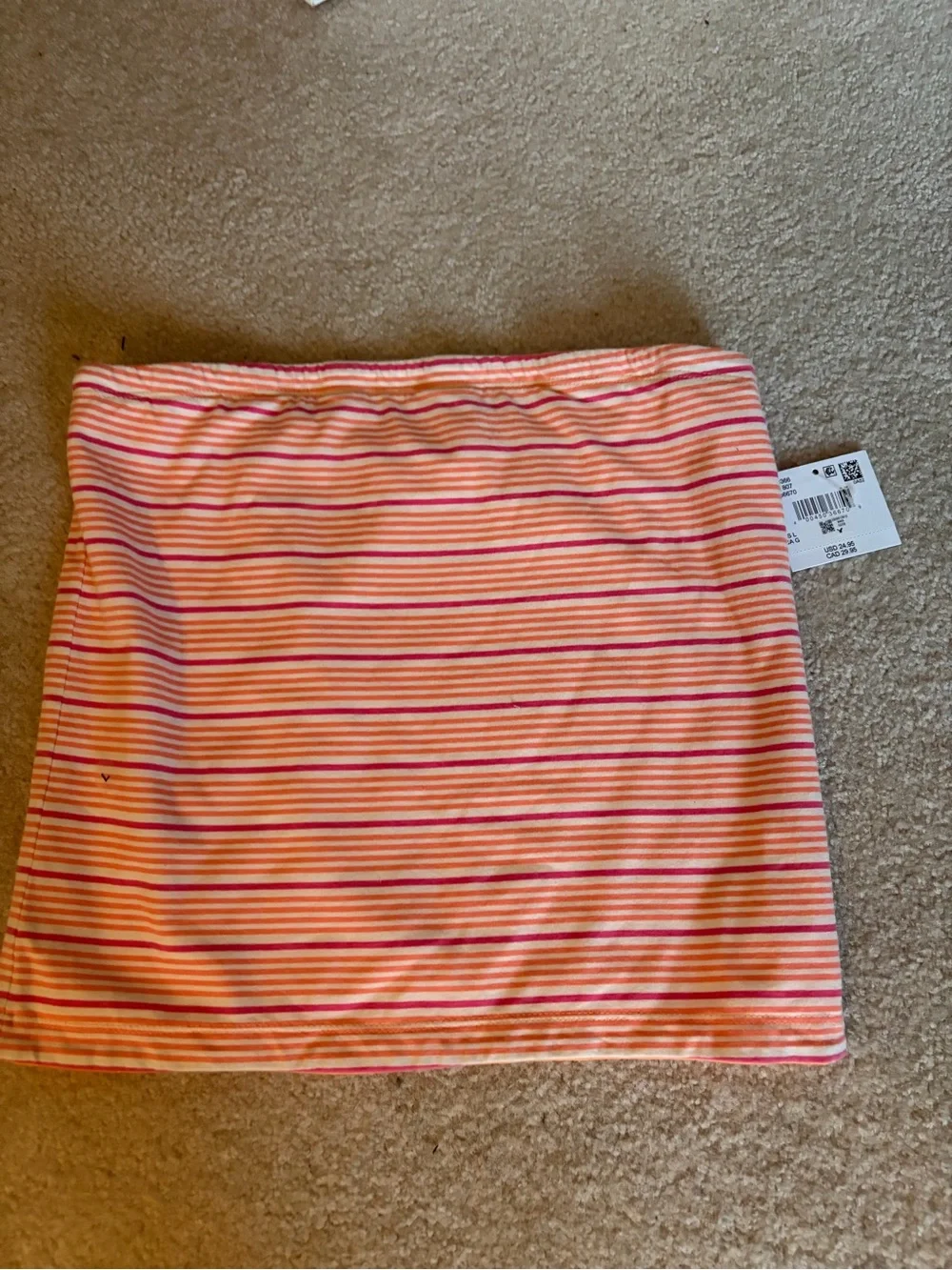 Womens Fuchsia Cargo Jogger Pants - Women’s Tube top